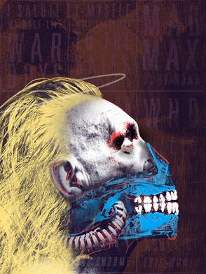 Mad Max: Estrada da Fúria por Jordan Roland. Artist Inspiration: Andy Warhol