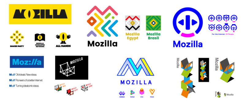 Mozzilla Logotipo Logotype