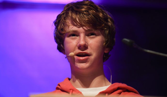 Com 15 anos, jovem irlandês já criou três startups (Foto: Reprodução).