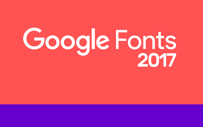 Google Fonts Trends
