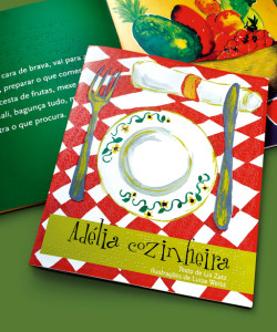 Capa do livro "Adelia Cozinheira"