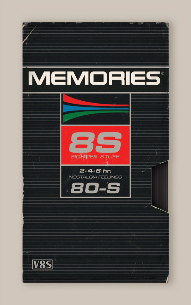 Memória dos Anos 80 - Design das Fitas K7 12