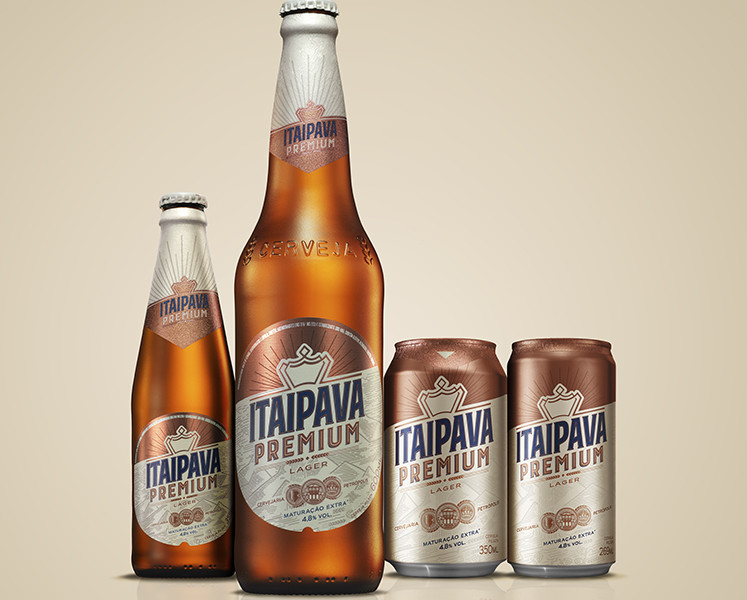 Itaipava lança novas embalagens para versão Premium – Design Conceitual