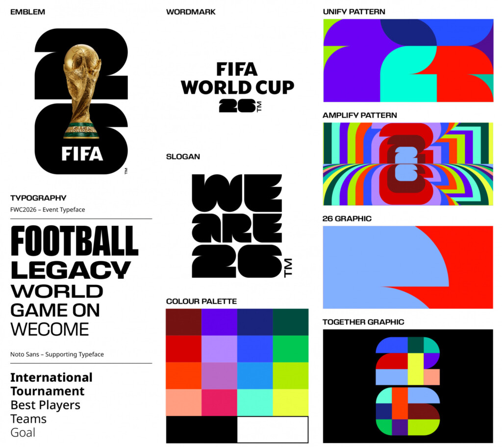 Copa do Mundo 2026: Fifa anuncia logomarca oficial